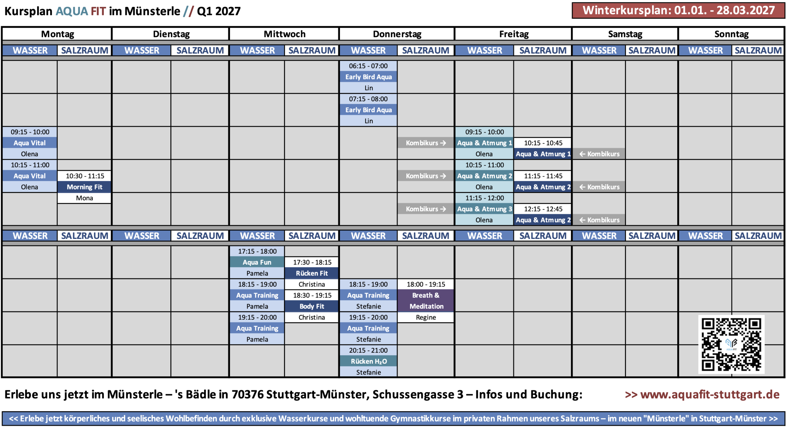 Kurse Winter 2027 – Münsterle – IM WASSER und IM SALZRAUM